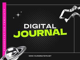 Y2K Digital Journal template