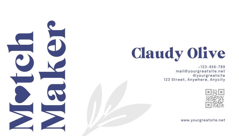 Matchmaker Business Card