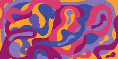 Multicolored bright modern abstract background. vector