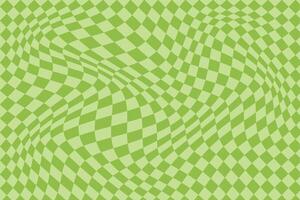 simple abstract creative green color small square wavy distort pattern a green geometric pattern with a green background vector