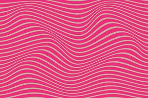simple abstract brown color wavy distort line pattern on pink background pink and pink striped fabric with a pink and white striped pattern vector