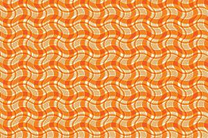 simple abstract orange color creative smooth plaid check line pattern abstract background with orange and brown lines and squares that are printed in orange and yellow vector