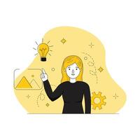 Idea Generation Concept vector