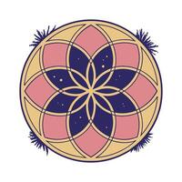 Mandalas as Tools for Mindfulness and Meditation, easter egg with pattern vector