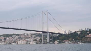 turkey istanbul 23 november 2024, Bosphorus bridge in Istanbul, Turkey video