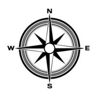 Compass. Wind rose on grunge background. Old compass for card design. design element. vector