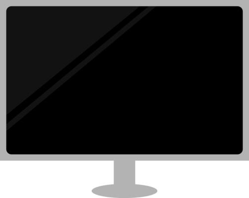 Computer icon design. Computer monitor icon design.