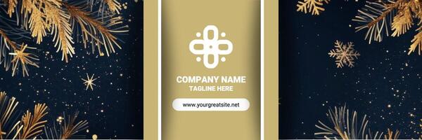 New Year Themed Company Pages template