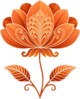 Elegant Poppy flower clipart for innovative design projects. . png