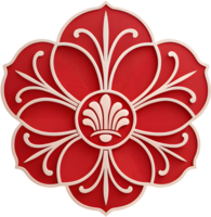 Stylish Poppy flower icon for artistic design work. . png