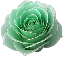 Stunning Rose flower icon for professional design use. . png