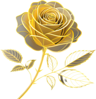 Beautiful Rose flower clipart for web and print. . png