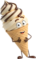 Joyful Ice Cream Clipart for Happy and Artistic Ideas. . png
