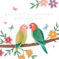 Heartfelt Love Messages in Beautiful Clipart for All. . png