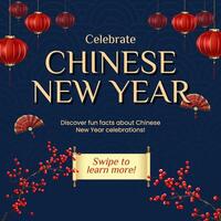 IG Post Carousel - Chinese New Year template