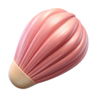 Pink 3D Abstract Render of a Folded Form png