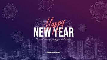 New Year Cover For Companies template