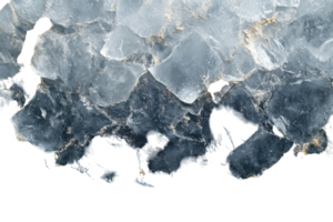 Close examination of layered crystal formations showcasing texture and color variations in a natural sample png