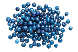 Fresh blueberries gathered in a vibrant display showcasing their rich color and texture png