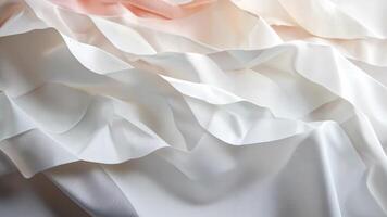 Geometric paper shapes create an abstract, textured white background with highlights and shadows geometric shapes video
