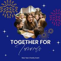 Company Education Charity LinkedIn Post template