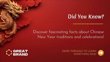 Chinese New Year FYI Twitter Post template