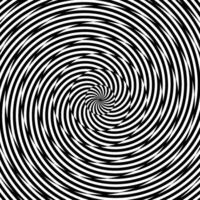 abstrack black and white spiral squares background vector