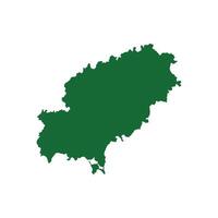 Ibiza island map icon vector