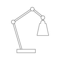 Table Lamp Icon vector