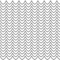 curved black line, abstract, minimalist, geometric, seamless pattern vector
