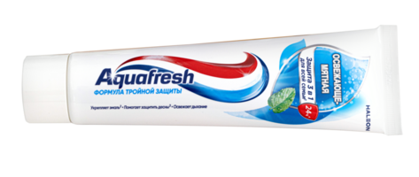 Aquafresh Toothpaste isolated png