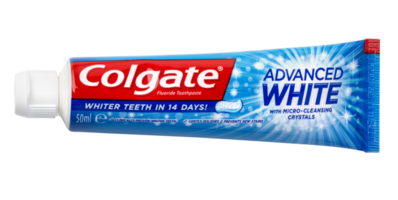 Colgate tooth paste on transparent background png