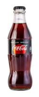 Classic And Zero bottles Of Coca-Cola isolated png