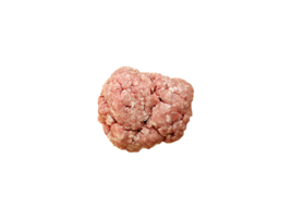 Minced pork. on transparent background png