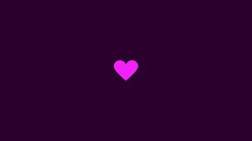 Animation of collection of overlapping hearts in varying shades of pink creates a warm and affectionate visual, symbolizing love and connection video