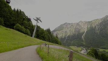 Fellhornbahn in Oberstdorf offers year-round access to Allgau Alps, with stunning panoramic views, skiing, and snowboarding in winter, and hiking and biking trails in summer. Eco-tourism in Germany. video