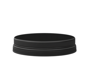 Black Round Product Display Platform Studio Background png