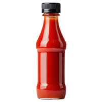 Red Hot Sauce Bottle Spicy Condiment Glass Jar Food Product Kitchen Ingredient png