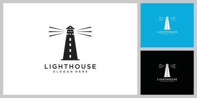 A timeless lighthouse design logo representing guidance, stability, and navigation, perfect for coastal businesses, maritime branding, and nautical-themed projects. vector