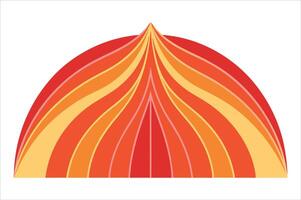 Digital Gradient 3D Abstract Background Design. vector