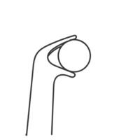 a hand holding a ball in one hand vector