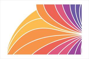 Professional Gradient 3D Abstract Background Design. vector