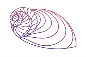 Gradient 3D Abstract elegant Background Design. vector