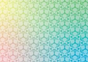 Green gradient pattern soft art background vector