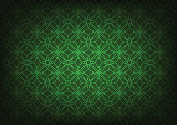 Geometry dark green pattern line gradient background