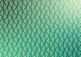Green abstract pattern art line background vector