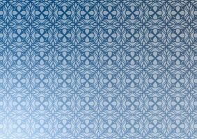 Blue square line art pattern graphic background vector