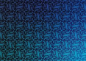 Abstract dark blue gradient pattern line background vector