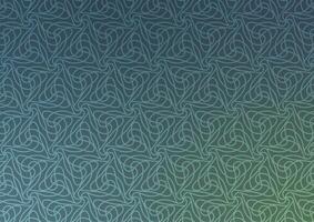 Abstract green random pattern line background vector