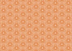 Orange triangle pattern graphics line background vector
